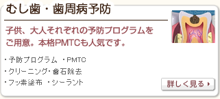 むし歯・歯周病の予防